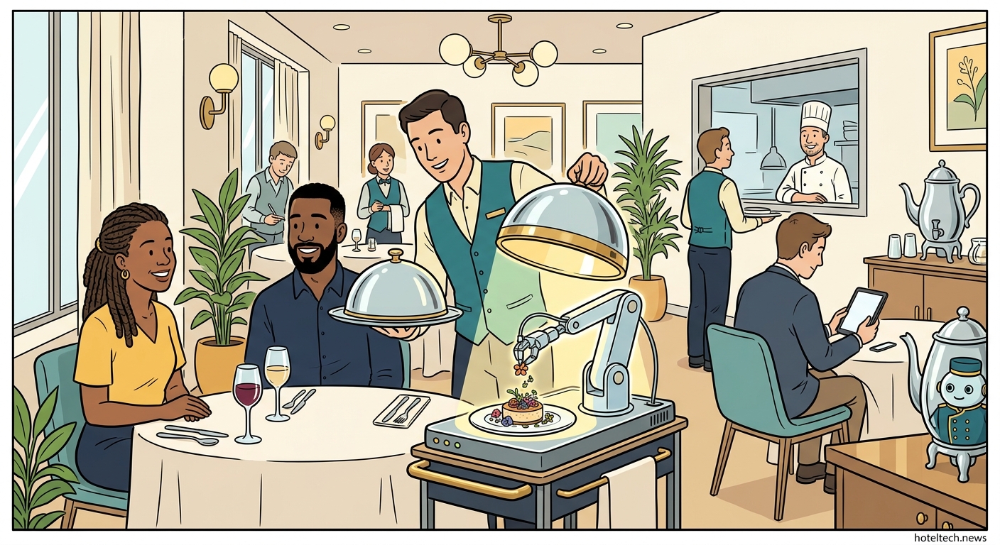 Food tech arrives in the hotel restaurant