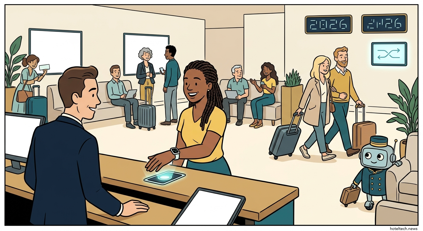 Hotel payments in 2026: how contactless kills the front-desk terminal