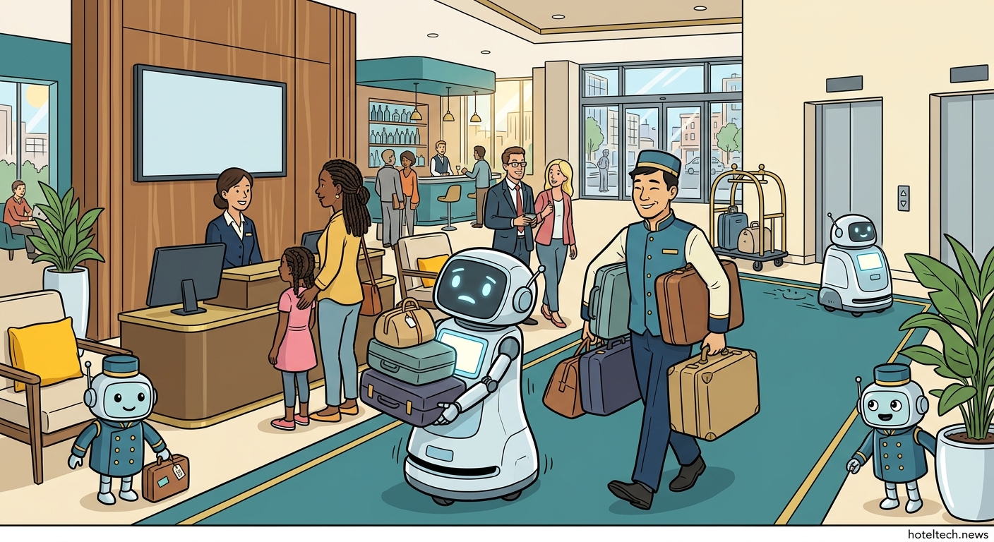 Robots in hotels: what actually works right now